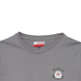 Bobson Japanese Ladies Basic Tees Boxy Fit 158142-U (Gray)