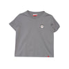 Bobson Japanese Ladies Basic Tees Boxy Fit 158142-U (Gray)