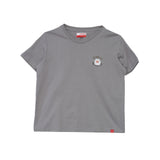 Bobson Japanese Ladies Basic Tees Boxy Fit 158142-U (Gray)