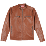 Bobson Japanese Men's Basic Jacket Regular Fit 176258 (Brown)