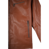 Bobson Japanese Men's Basic Jacket Regular Fit 176258 (Brown)