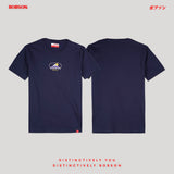 Bobson Japanese Men's Basic Tees Slim Fit 183019-U (Navy)