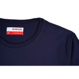 Bobson Japanese Men's Basic Tees Slim Fit 183019-U (Navy)