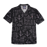 Bobson Japanese Men's Basic Woven Shirt Comfort Fit 158534 (Black)