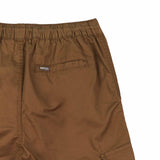 Bobson Japanese Ladies Basic Non-Denim Cargo Pants 182933-U (Brown)