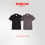 Bobson Japanese Men's Basic Collared Shirt Regular Fit 158476 (Black)