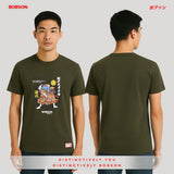 Bobson Japanese Men's Basic Tees Comfort Fit 113821 (Fatigue)