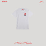 Bobson Japanese Men's Basic Tees Slim Fit 183050-U (White)