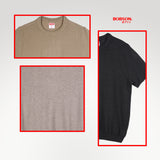 Bobson Japanese Men's Basic Tees Comfort Fit 187022 (Beige)