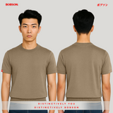 Bobson Japanese Men's Basic Tees Comfort Fit 187022 (Olive)