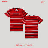 Bobson Japanese Men's Basic Tees Slim Fit 186657 (Red)