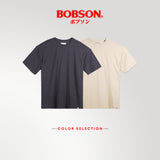 Bobson Japanese Men's Basic Tees Boxy Fit 188820 (Beige)