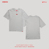 Bobson Japanese Men's Basic Tees Oversized Fitting 178618-U (Pigeon)