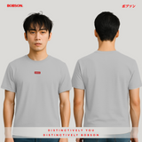 Bobson Japanese Men's Basic Tees Oversized Fitting 178618-U (Pigeon)