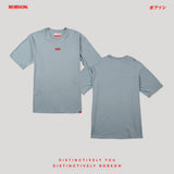 Bobson Japanese Men's Basic Tees Oversized Fitting 178618-U (Slate)