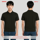 Bobson Japanese Men's Basic Collared Shirts Regular Fit 183501 (Olive)