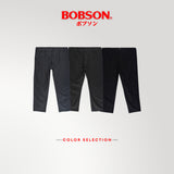 Bobson Japanese Men's Basic Non-Denim Trouser Pants Mid Waist 191082 (Blue)