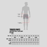 Bobson Japanese Men's Basic Non-Denim Trouser Pants Mid Waist 191082 (Blue)