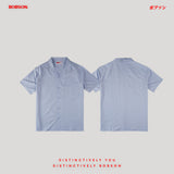 Bobson Japanese Men's Basic Woven Shirt Comfort Fit 177663-U (Heather)