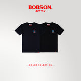 Bobson Japanese Men's Basic Tees Slim Fit 186119-U (Navy)