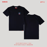 Bobson Japanese Men's Basic Tees Slim Fit 186119-U (Navy)