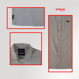 Bobson Japanese Men's Basic Woven Shirt Slim Fit 169056 (Slate)