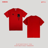Bobson Japanese Men's Basic Tees Comfort Fit 183158 (Red)