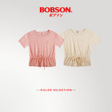 Bobson Japanese Ladies Basic Tees Boxy Fit 189312 (Yellow)