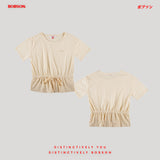 Bobson Japanese Ladies Basic Tees Boxy Fit 189312 (Yellow)