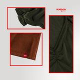 Bobson Japanese Ladies Basic Tees Boxy Fit 158131-U (Green)
