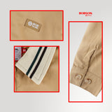 Bobson Japanese Ladies Basic Jacket Crop Fit 182288 (Bleach Sand)
