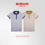 Bobson Japanese Ladies Basic Collared Shirt Regular Fit 165739 (Yellow)