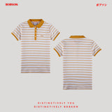 Bobson Japanese Ladies Basic Collared Shirt Regular Fit 165739 (Yellow)