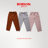Bobson Japanese Ladies Basic Non-Denim Trouser Pants 170663 (Light Gray)