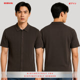 Bobson Japanese Men's Basic Woven Shirt Comfort Fit 187039 (Olive)