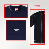 Bobson Japanese Men's Basic Tees Oversized Fitting 183096 (Navy)