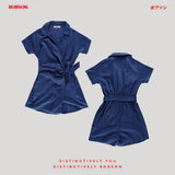 Bobson Japanese Ladies Basic Dress Regular Fit 158236 (Poseidon)