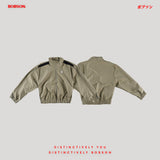 Bobson Japanese Ladies Basic Jacket Crop Fitting 189570 (Light Green)
