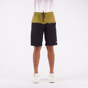 Bobson Japanese Men's Basic Non-Denim Jogger shorts For Men Casual Apparel Trendy Fashion High Quality Fashionable Taslan short For Men 103333 (Fatigue)