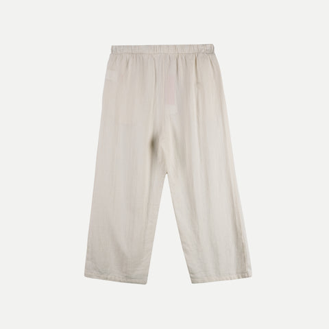 Bobson Japanese Ladies Basic Non-Denim Drawstring Pants for Women Trendy Fashion High Quality Apparel Comfortable Casual Pants for Women 138723-U (Off White)