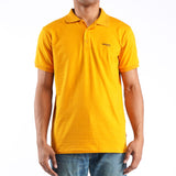 Bobson Japanese Men's Basic Polo shirt for Men Missed Lycra Fabric Trendy Fashion High Quality Apparel Comfortable Casual Collared shirt for Men Slim Fit 128807 (Yellow Gold)