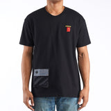 Bobson Japanese Men's Basic Round Neck Shirt for Men Trendy Fashion High Quality Apparel Comfortable Casual Tees for Men Comfort Fit 146749 (Black)