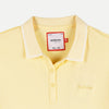 Bobson Japanese Ladies Basic Polo Shirt for Women Trendy Fashion High Quality Apparel Comfortable Casual Collared Shirt for Women Relaxed Fit 128884 (Yellow)