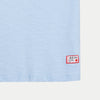 Bobson Japanese Ladies Basic Round Neck T shirt for Women with chest pocket Trendy Fashion High Quality Apparel Comfortable Casual Tees for Women Regular Fit 123454 (Chambray Blue)