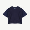 Bobson Japanese X Tom and Jerry Ladies Basic Boxy fit Indigo T-shirt Trendy Fashion High Quality Apparel Comfortable Casual Top for Women 134890 (Dark Wash)