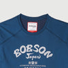 Bobson Japanese Men's Basic  Round Neck T shirt for Men Trendy Fashion High Quality Apparel Comfortable Casual Tees Slim Fit 125861 (Poseidon)