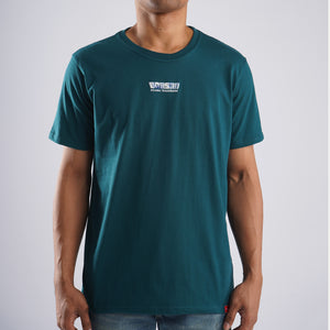 Bobson Men's Basic Round Neck T shirt for Men Trendy Fashion High Quality Apparel Comfortable Casual Tees Slim Fit 146239-U (Teal)