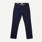 Bobson Japanese Men's Basic Denim Stretchable Denim Pants for Men Trendy Fashion High Quality Apparel Comfortable Casual Jeans for Men Skinny Mid Waist 148520-U (Dark Shade)