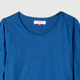 Bobson Ladies Basic Tees Round Neck T-shirt for Women Trendy Fashion High Quality Apparel Comfortable Casual Top for Women Regular Fit 146309 (Poseidon)