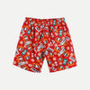 Bobson Japanese Men's Basic Non-Denim Swim short for Men Trendy Fashion High Quality Apparel Comfortable Casual short for Men 125786 (Red)